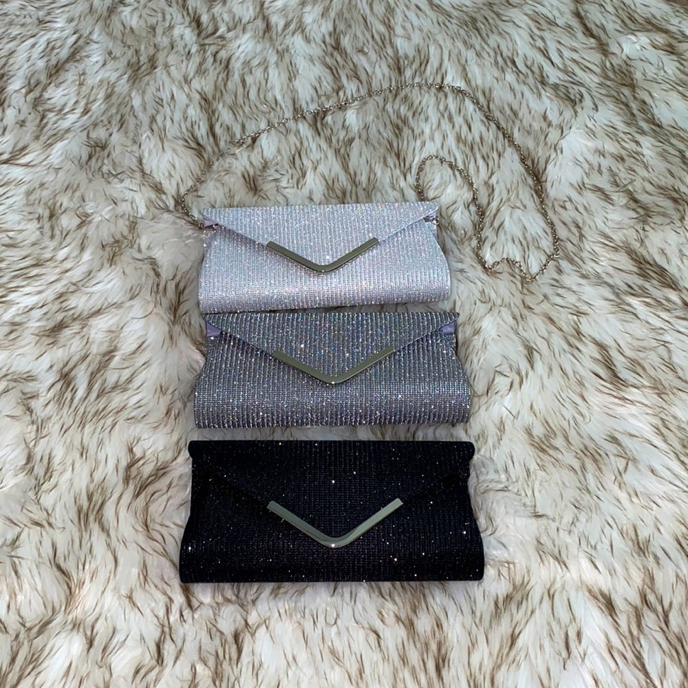 Sparkly Clutch Purse Only Grey Left! 🐘